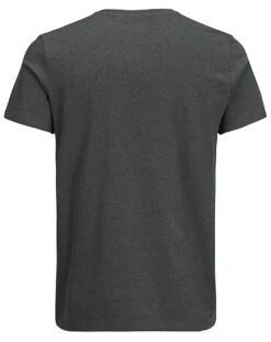 Jack & Jones Core Crew Neck Rinner Logo Print T-shirt Asphalt -Cheap Class Garb Store 12128501 asphalt back