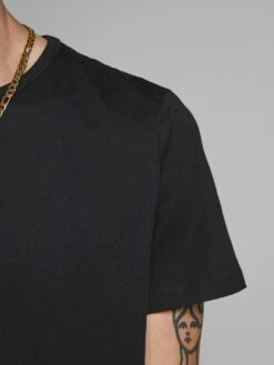 Jack & Jones 2 PACK Basic Crew Neck T-Shirt Black -Cheap Class Garb Store 12133913 black 2
