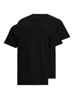 Jack & Jones 2 PACK Basic Crew Neck T-Shirt Black -Cheap Class Garb Store 12133913 black 3