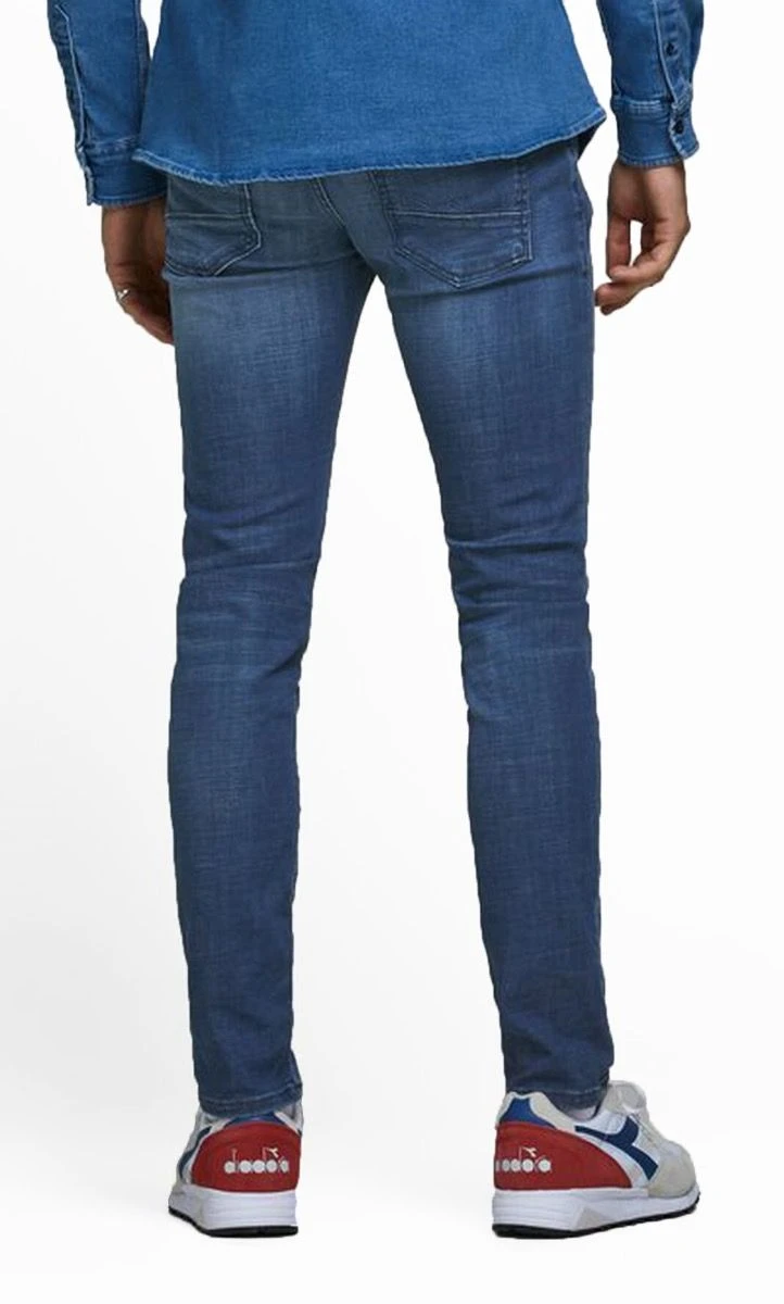 Jack & Jones Glenn Original Slim Jeans 894 Blue Denim 4 Jack & Jones Glenn Original Slim Jeans 894 Blue Denim - Image 2