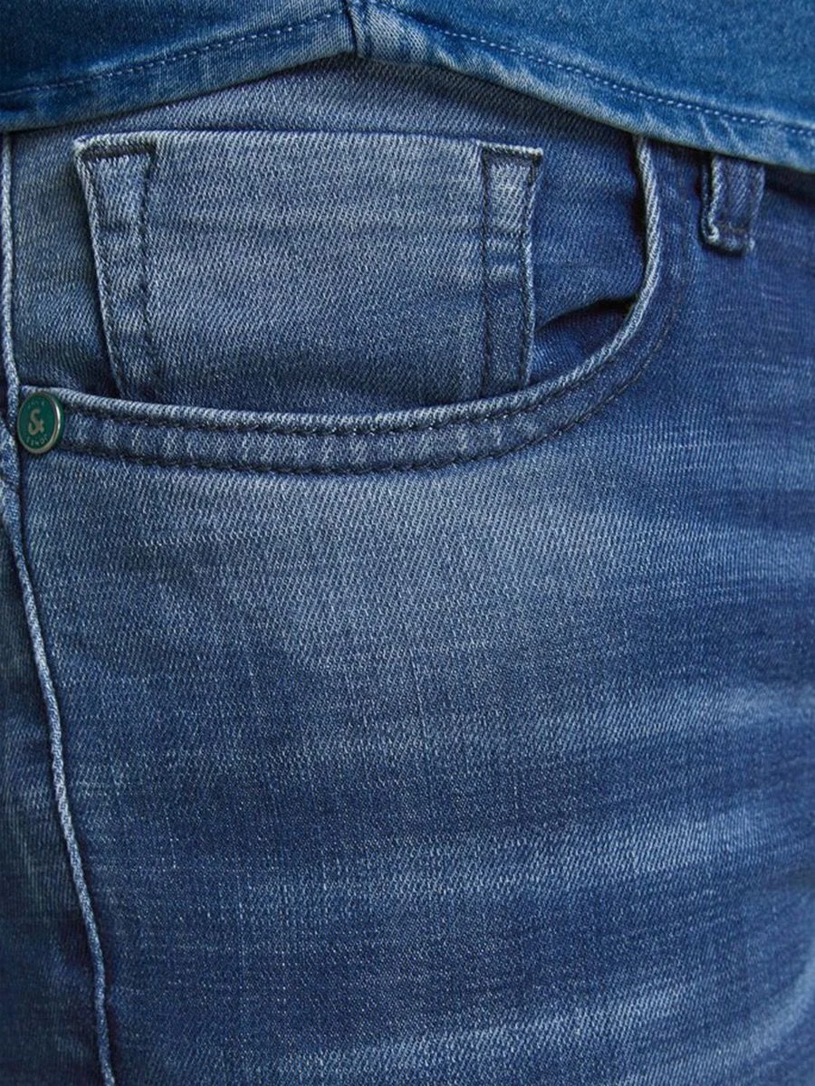 Jack & Jones Glenn Original Slim Jeans 894 Blue Denim 8 Jack & Jones Glenn Original Slim Jeans 894 Blue Denim - Image 6