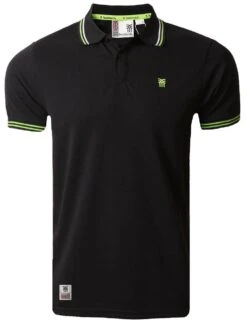 Fenchurch Men's Blackwall Polo Shirt Anthracite Black