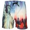 Soul Star Swim Beach Shorts New York Statue Liberty Print 1 Soul Star Swim Beach Shorts New York Statue Liberty Print -Cheap Class Garb Store MST LIBERTY SHORT 25506.1429295293.1280.1280.jpgc 2