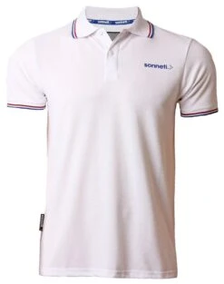 Sonneti Men's City Road Polo Shirt Optic White