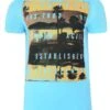 Firetrap Crew Neck Sunset Print T-shirt Sky Blue -Cheap Class Garb Store api9ggxnv 96723.1425144553.1280.1280.jpgc 2
