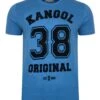 Kangol Original 38 Crew Neck Print T-shirt Blue