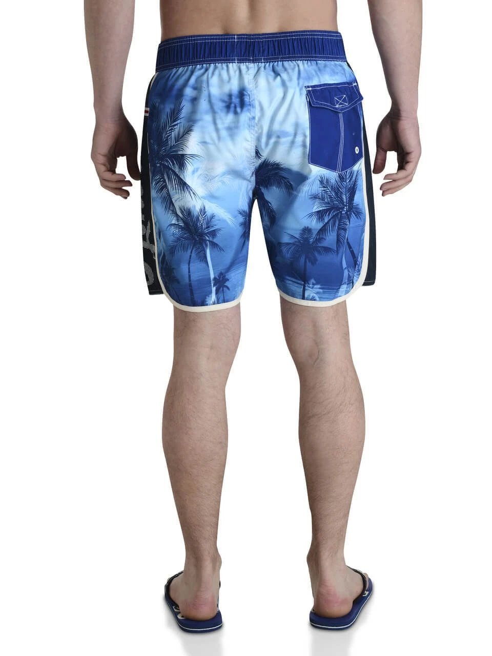 Smith & Jones Beach Swim Shorts & Flip Flop Set Kokomo Blue 4 Smith & Jones Beach Swim Shorts & Flip Flop Set Kokomo Blue - Image 2