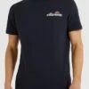 Ellesse Voodoo Crew Neck T-Shirt Navy -Cheap Class Garb Store ellesse heritage ss21q1 mens shb06835 voodoo tshirt navy ecomm 1