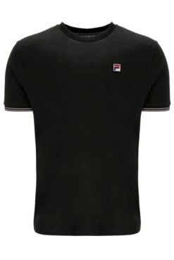 Fila Caleb Crew Neck T-Shirt Black -Cheap Class Garb Store f22mh005 black2