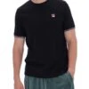 Fila Caleb Crew Neck T-Shirt Black -Cheap Class Garb Store f22mh005 blackmain2