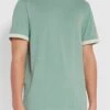 Farah Groves Ringer Crew Neck T-Shirt Jade Green -Cheap Class Garb Store f4ksb065 368 alt1 1800x1800