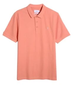 Farah Cove Pique Polo Shirt Canyon Red