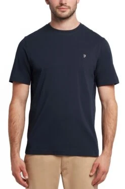 Farah Eddie Short Sleeve T-Shirt True Navy