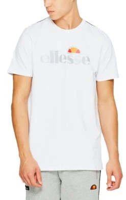 Ellesse Giniti Logo T-Shirt White -Cheap Class Garb Store giniti white