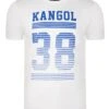 Kangol Handley Crew Neck Cotton Logo T-shirt White -Cheap Class Garb Store k707861c e285 1