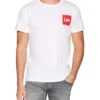 Lee Retro Logo T-Shirt White -Cheap Class Garb Store l61nbc11 white