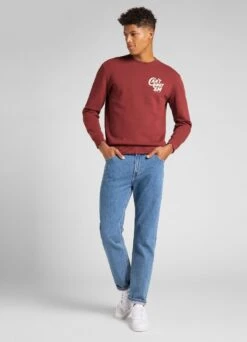 Lee West Relaxed Straight Denim Jeans Light New Hill 9 Lee West Relaxed Straight Denim Jeans Light New Hill -Cheap Class Garb Store l70wmwgw 4