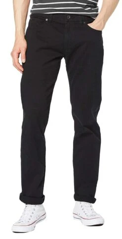 Lee Extreme Motion Straight Twill Stretch Chino Jeans Black -Cheap Class Garb Store l71wtf01 black