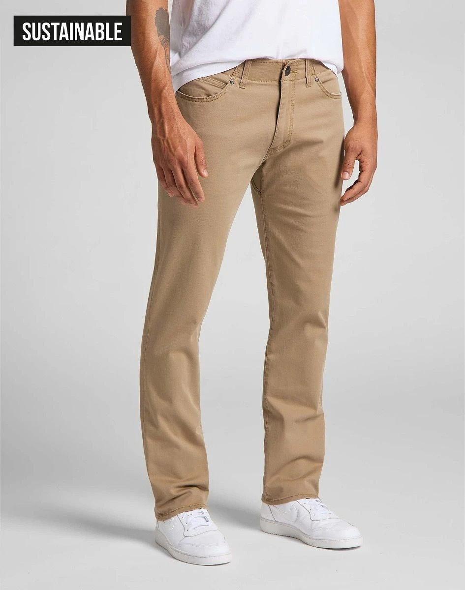 Lee Extreme Motion Straight Twill Stretch Chino Jeans Cougar 3 Lee Extreme Motion Straight Twill Stretch Chino Jeans Cougar