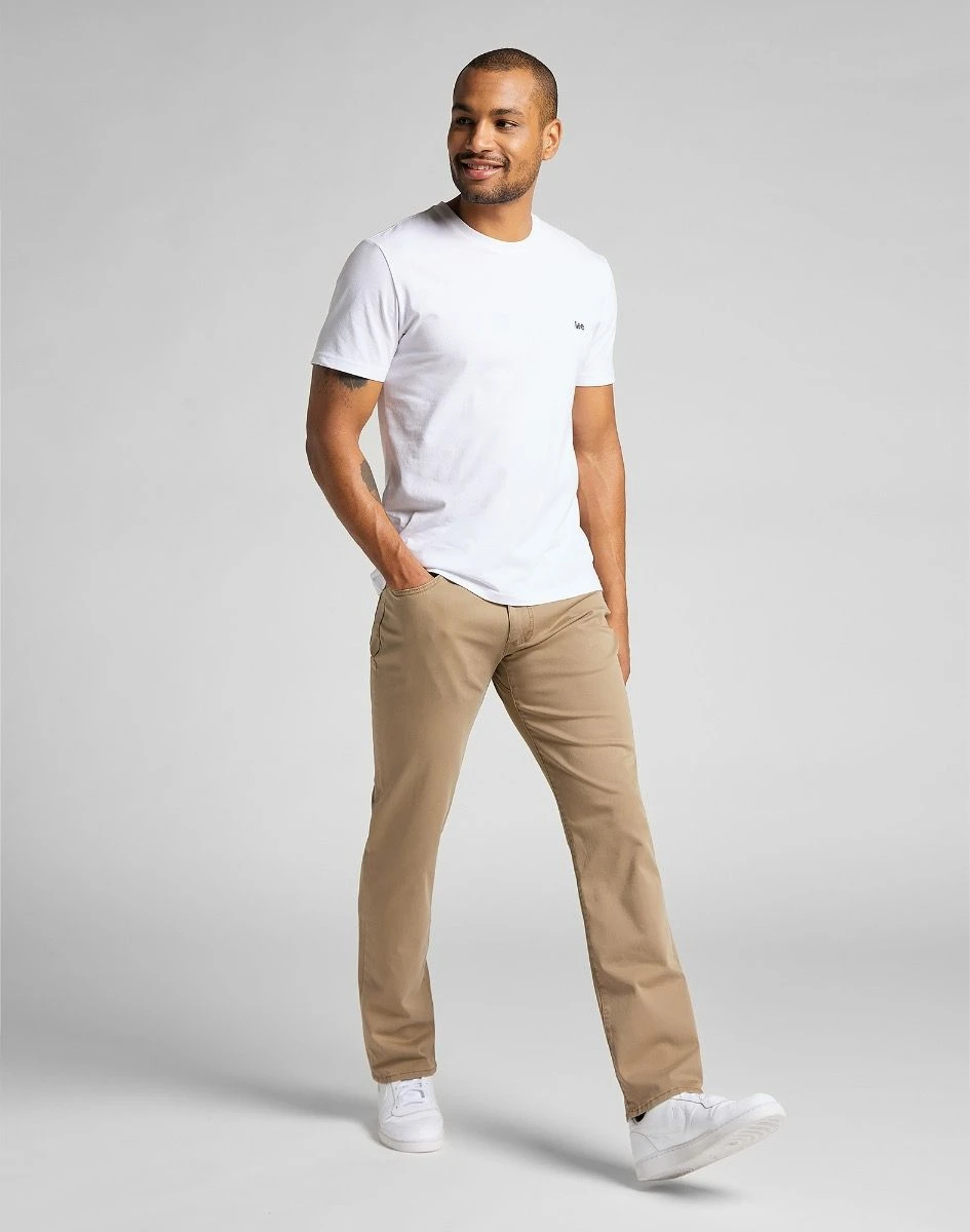 Lee Extreme Motion Straight Twill Stretch Chino Jeans Cougar 4 Lee Extreme Motion Straight Twill Stretch Chino Jeans Cougar - Image 2