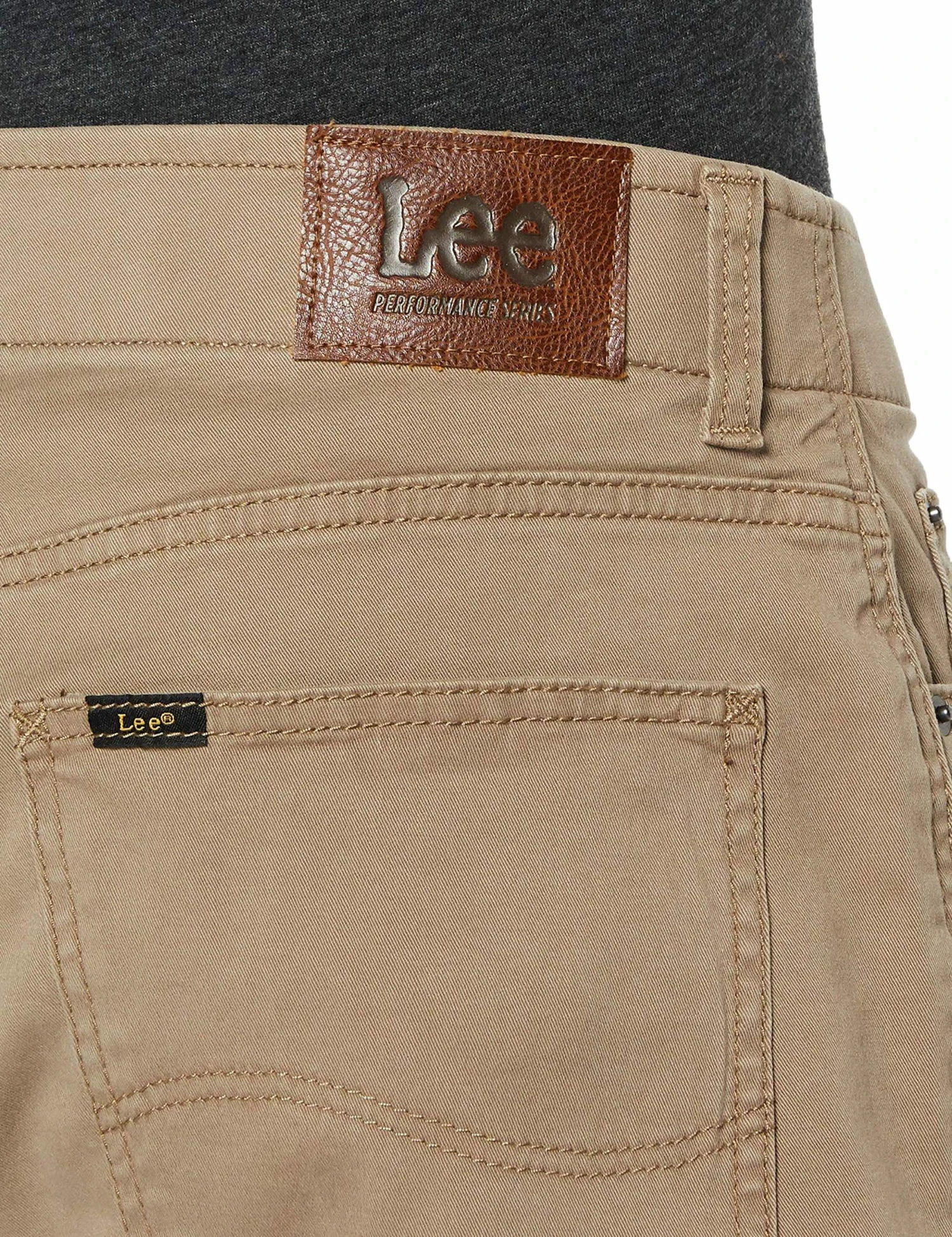 Lee Extreme Motion Straight Twill Stretch Chino Jeans Cougar 8 Lee Extreme Motion Straight Twill Stretch Chino Jeans Cougar - Image 6