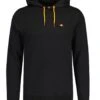 Ellesse Koda Overhead Hooded Sweatshirts Black -Cheap Class Garb Store main black koda