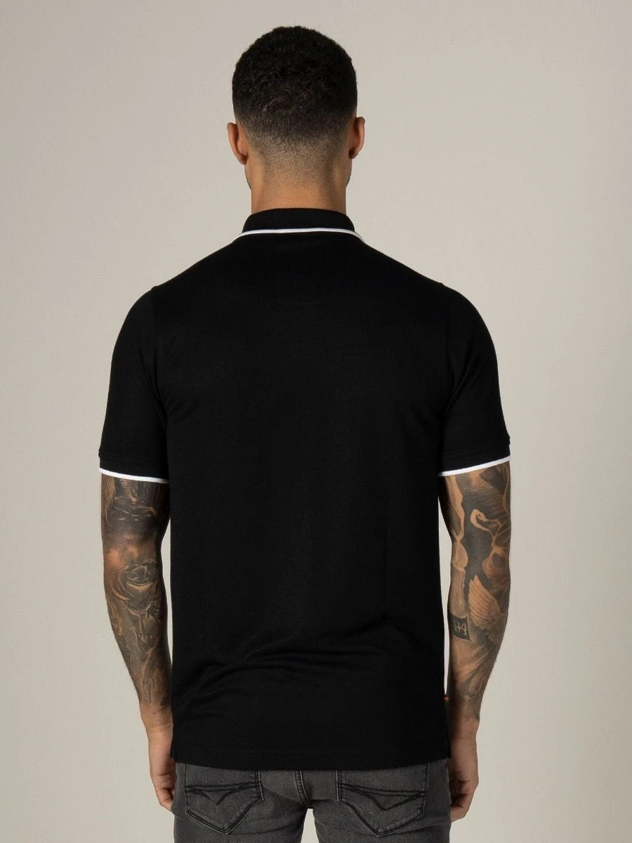 Luke 1977 Meadtastic Sport Pique Polo Shirt Jet Black 7 Luke 1977 Meadtastic Sport Pique Polo Shirt Jet Black - Image 5