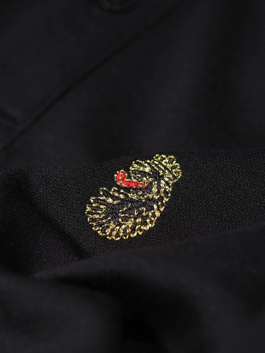 Luke 1977 Meadtastic Sport Pique Polo Shirt Jet Black 9 Luke 1977 Meadtastic Sport Pique Polo Shirt Jet Black - Image 7