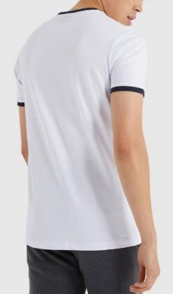 Ellesse Meduno Crew Neck T-Shirt White -Cheap Class Garb Store meduno white 2