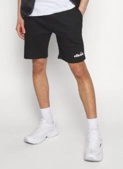 Ellesse Molla Sweat Shorts Black -Cheap Class Garb Store molla black 2