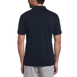 Original Penguin Daddy Sticker Short Sleeve Polo Shirt Dark Sapphire -Cheap Class Garb Store opkb0600 413 dark sapphire2 m