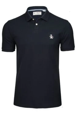 Original Penguin Daddy Sticker Short Sleeve Polo Shirt Dark Sapphire -Cheap Class Garb Store opkb0600 413 dark sapphire main