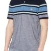 Original Penguin Chest Stripe Short Sleeve Polo Shirt Dark Sapphire -Cheap Class Garb Store opks1048 413