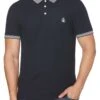 Original Penguin Stars And Stripe Pique Polo Shirt Dark Sapphire -Cheap Class Garb Store opks9130 413 1