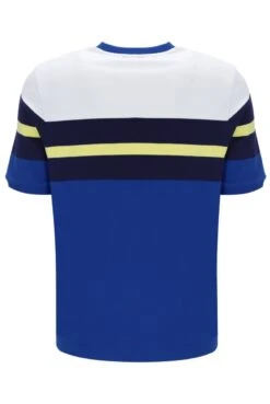 Fila Pedro Colour Blocked Crew Neck T-Shirt Bright Blue -Cheap Class Garb Store pedro bright blue 2
