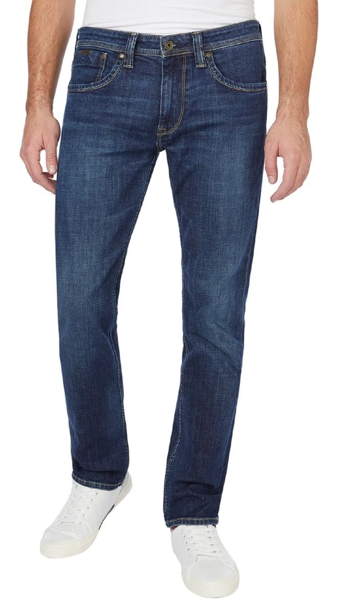 Pepe Jeans Cash Regular Fit Regular Waist Denim Jeans DM0 Dark Used 10 Pepe Jeans Cash Regular Fit Regular Waist Denim Jeans DM0 Dark Used - Image 8