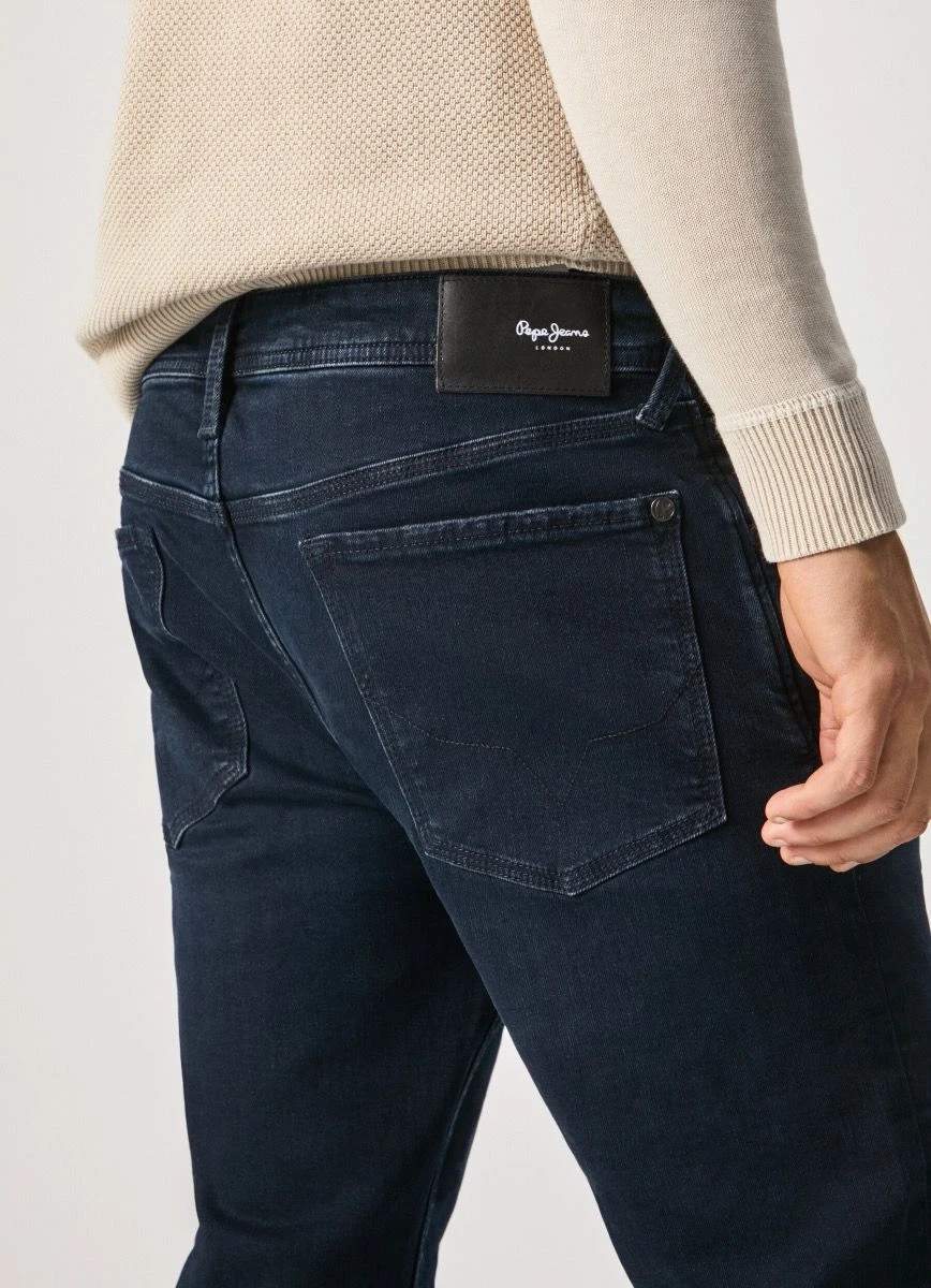 Pepe Jeans Hatch Regular Slim Fit Regular Waist Denim Jeans WP4 Black 9 Pepe Jeans Hatch Regular Slim Fit Regular Waist Denim Jeans WP4 Black - Image 7