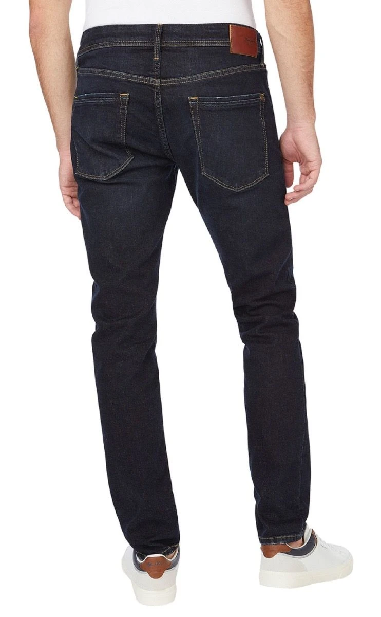 Pepe Jeans Stanley Taper Fit Regular Waist Denim Jeans VS4 Midnight Wiser 4 Pepe Jeans Stanley Taper Fit Regular Waist Denim Jeans VS4 Midnight Wiser - Image 2