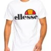 Ellesse Prado Logo T-Shirt Optic White