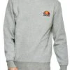 Ellesse Diveria Logo Crew Neck Sweatshirt Grey Marl -Cheap Class Garb Store shs02215 diveria ath grey marl