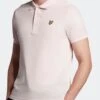 Lyle & Scott Casual Short Sleeve Polo Shirt Light Pink