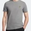Lyle & Scott Plain Crew Neck T-Shirt Mid Grey Marl -Cheap Class Garb Store ts400 t28