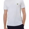 Lyle & Scott Basic Crew Neck Short Sleeve T-Shirt White