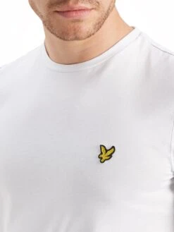 Lyle & Scott Basic Crew Neck Short Sleeve T-Shirt White -Cheap Class Garb Store ts400v white 4