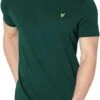 Lyle & Scott Plain Crew Neck T-Shirt Dark Green