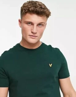 Lyle & Scott Plain Crew Neck T-Shirt Dark Green -Cheap Class Garb Store ts400vog w486 1