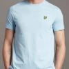 Lyle & Scott Plain Crew Neck T-Shirt Light Blue -Cheap Class Garb Store ts400vog w487 1