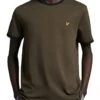 Lyle & Scott Ringer Crew Neck T-Shirt Olive/Jet -Cheap Class Garb Store ts705v 1