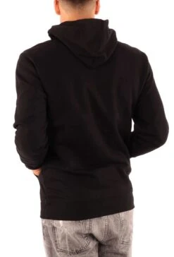 VANS Classic Graphic Logo Overhead Hooded Sweatshirts Black -Cheap Class Garb Store vans vn0a7y3xblk 1