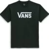 VANS Classic Logo T-Shirt Dark Green 1 VANS Classic Logo T-Shirt Dark Green -Cheap Class Garb Store vans vn0a7y46frs